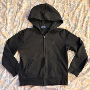 Polo by Ralph Lauren Black Kids Hoodie Jacket